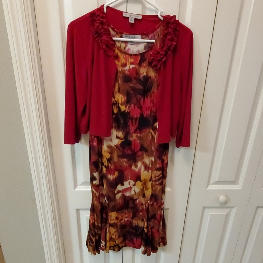 Dress with jacket